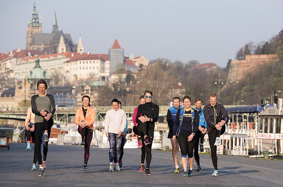 Prag Halvmaraton med Resia, Malin Ewerlöf & Petra Månström